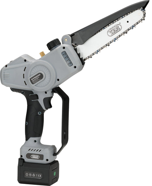 Volpi MINI SEGA PER POTATURA A BATTERIA KVS6000 2 batterie al litio 21,6V - 4 Ah