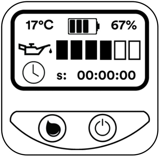 Volpi SEGA PER POTATURA A BATTERIA KVS7000P 2 batterie 21,6 V 4,0 Ah  Asta telescopica
