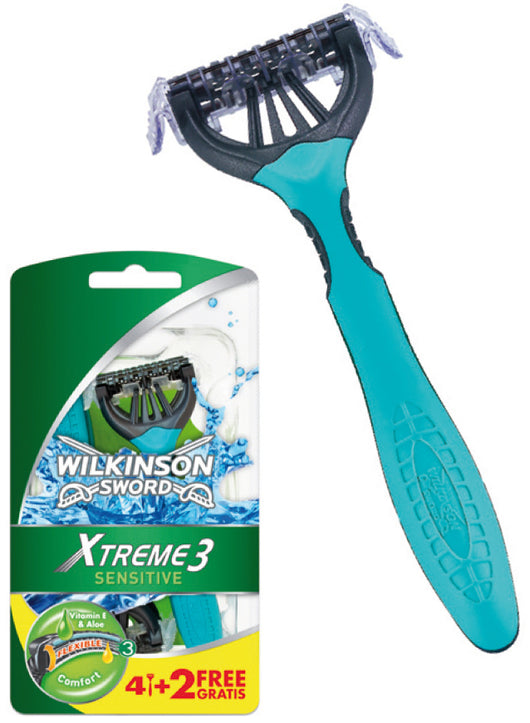 Wilkinson RASOIO USA E GETTA XTREME 3  blister 6 pz. 10.00 confezioni