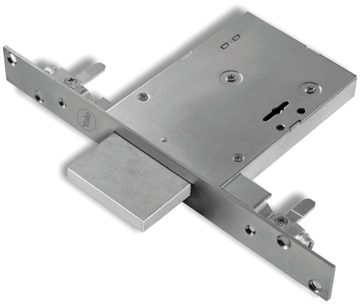 Yale SERRATURA DOPPIA MAPPA FERRO 1 PUNTO CHIUSURA-4 MAND. Art. Y8TD E.52 mm.