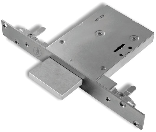 Yale SERRATURA DOPPIA MAPPA FERRO 1 PUNTO CHIUSURA-4 MAND. Art. Y8TD E.52 mm.