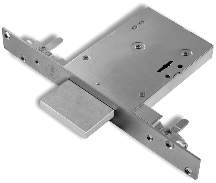 Yale SERRATURA DOPPIA MAPPA FERRO 1 PUNTO CHIUSURA-4 MAND. Art. Y8TD E.52 mm.