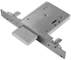 Yale SERRATURA DOPPIA MAPPA FERRO 1 PUNTO CHIUSURA-4 MAND. Art. Y8TD E.60 mm.