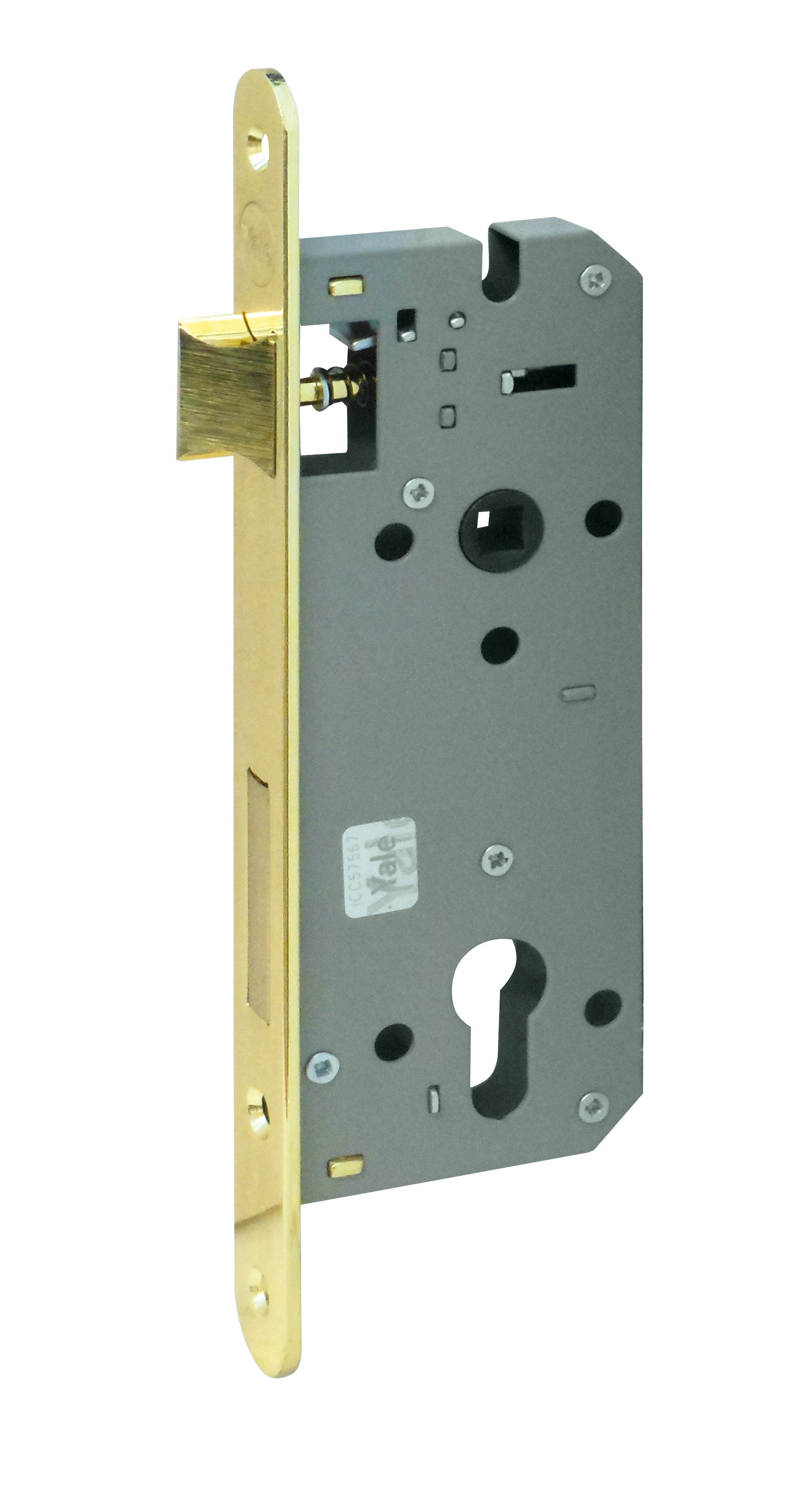 Yale SERRATURA LEGNO INF. B/TONDO Art. 52X E.45 - F.22