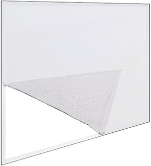 ZANZARIERA A STRAPPO PER BALCONI cm. 120x240 col. Bianco 20.00 pz