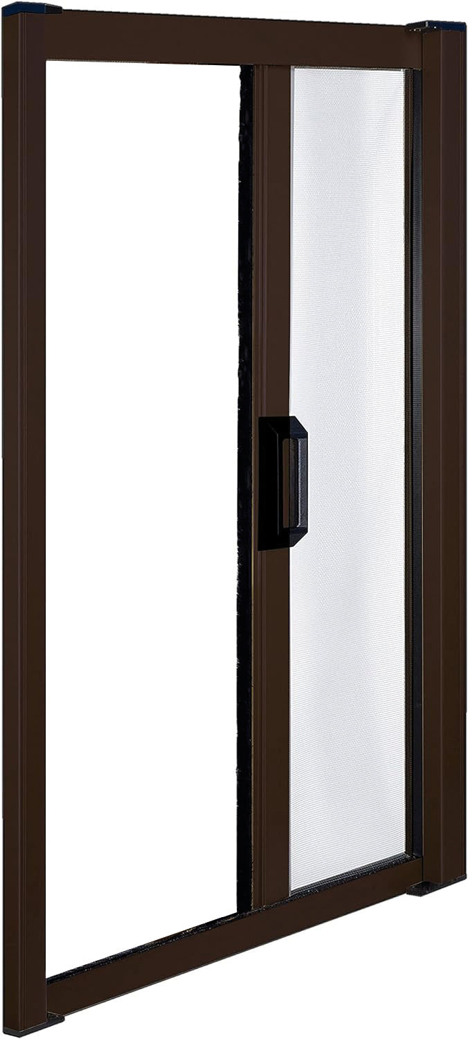 ZANZARIERA ORIZZONTALE IN KIT col. Marrone (RAL 8017) cm. 140x240