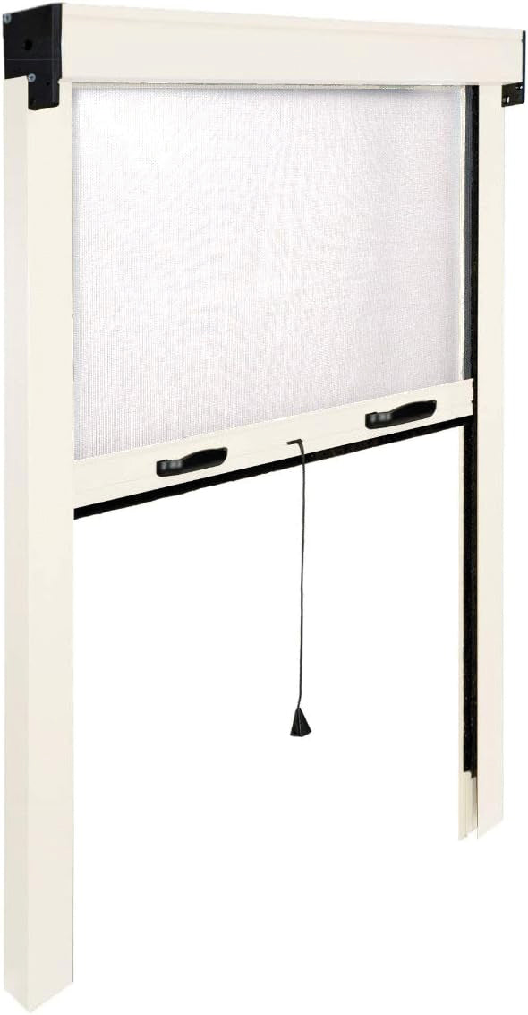 ZANZARIERA VERTICALE IN KIT col. Bianco (RAL 9010) cm.120x240