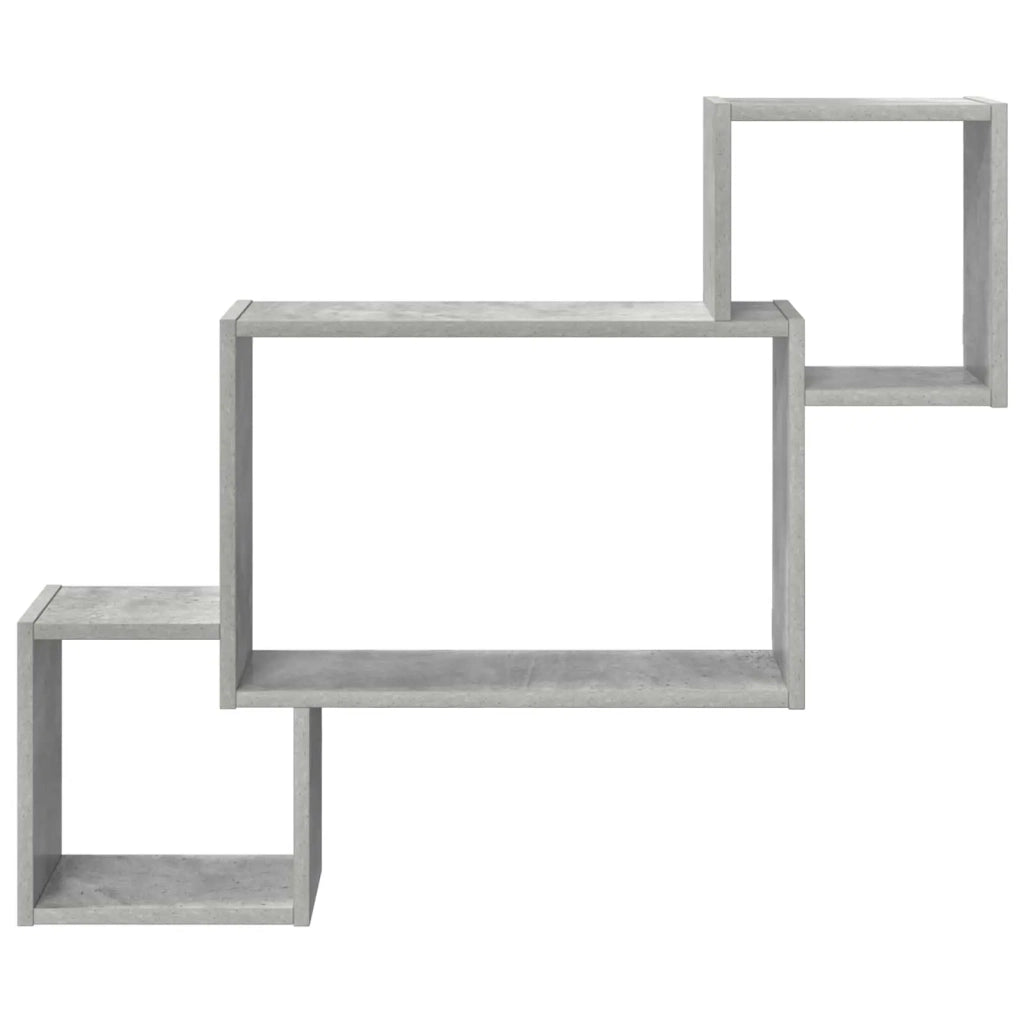 Scaffale da parete A parete Grigio 91,5 x 15 x 76 cm 8012119