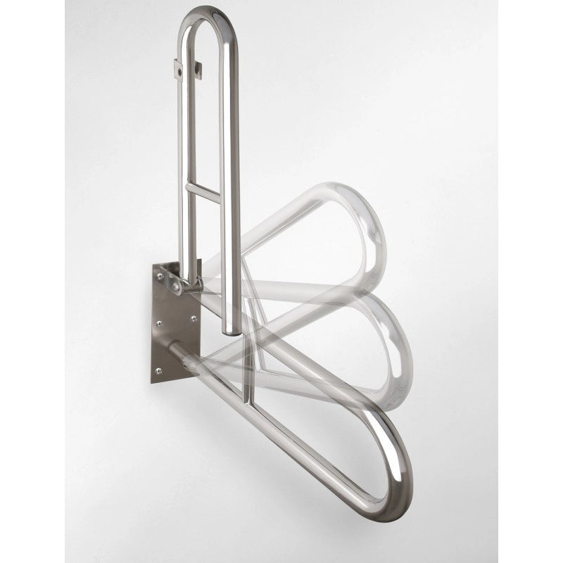Maniglione di sollevamento a U HELP 813 in acciaio inox 81,3x10x25cm