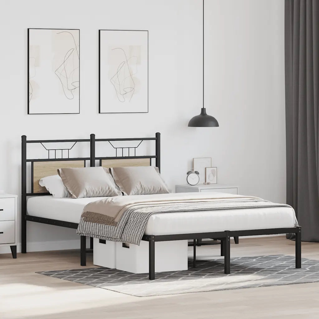Giroletto senza Materasso Rovere Sonoma 120x200cm in Truciolato 4106790