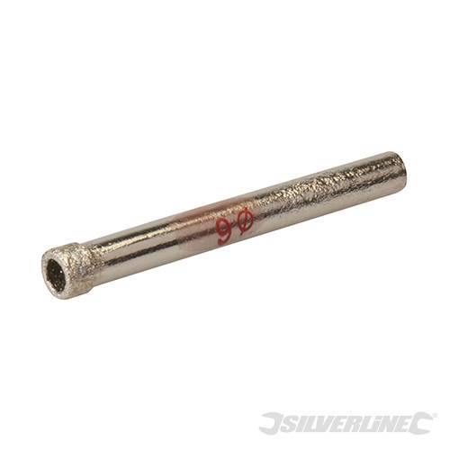 Sega a tazza diamantata 6 mm ideale per trapani elettrici silverline