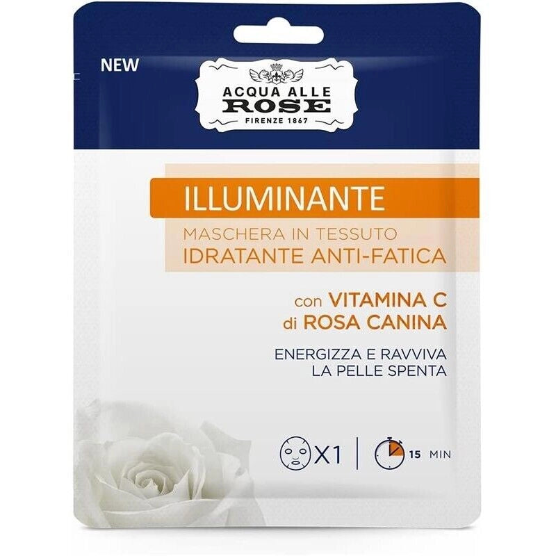 ACQUA ALLE ROSE MASCHERA VISO IN TESSUTO ILLUMINANTE
