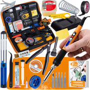Set di Saldatura 13 in 1 con Stazione Saldante LCD 60W – Rosfix SolderMaster | Temperatura Regolabile 200–450°C