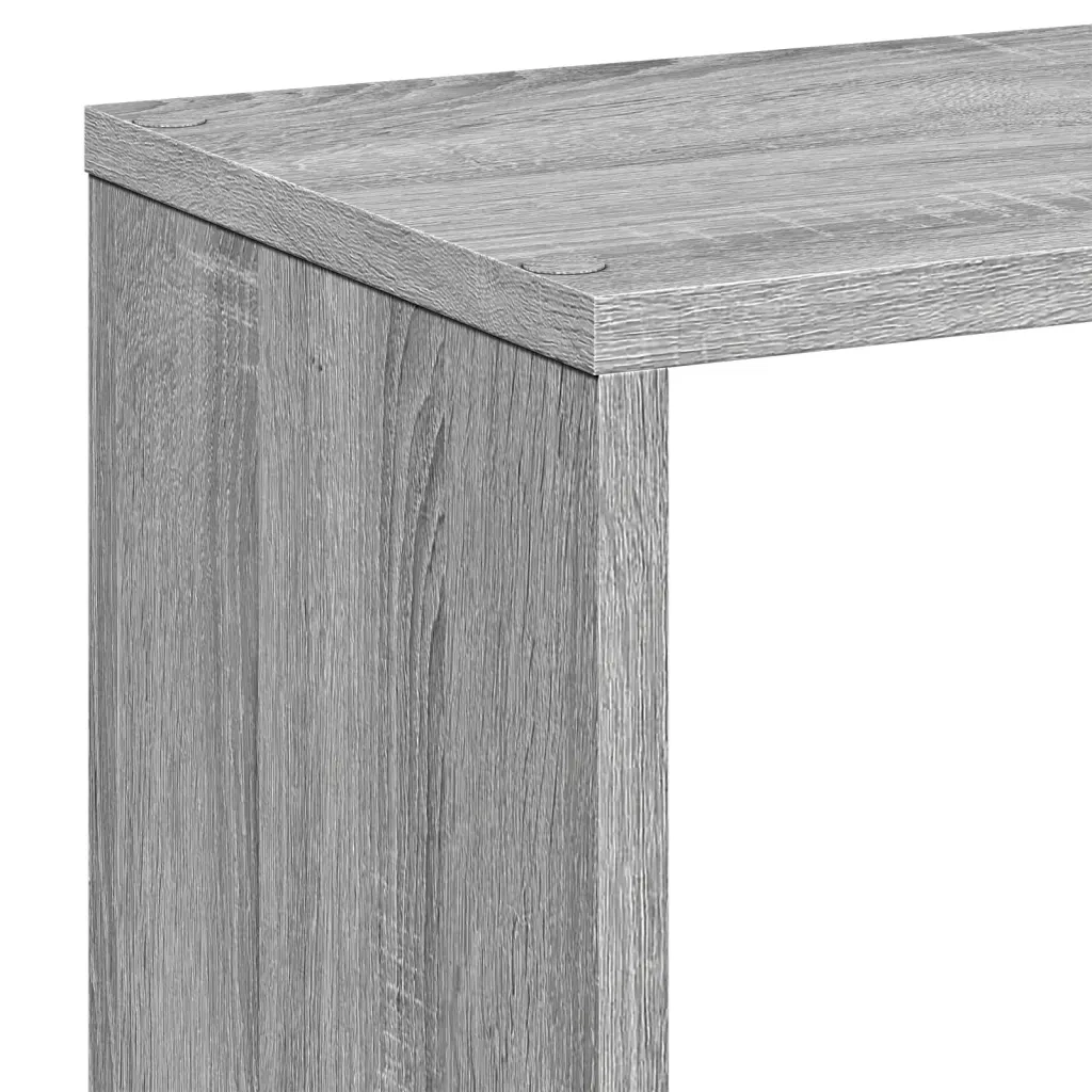 Libreria Divisorio Grigio Sonoma 67x25x161,5 cm in Truciolato 858080