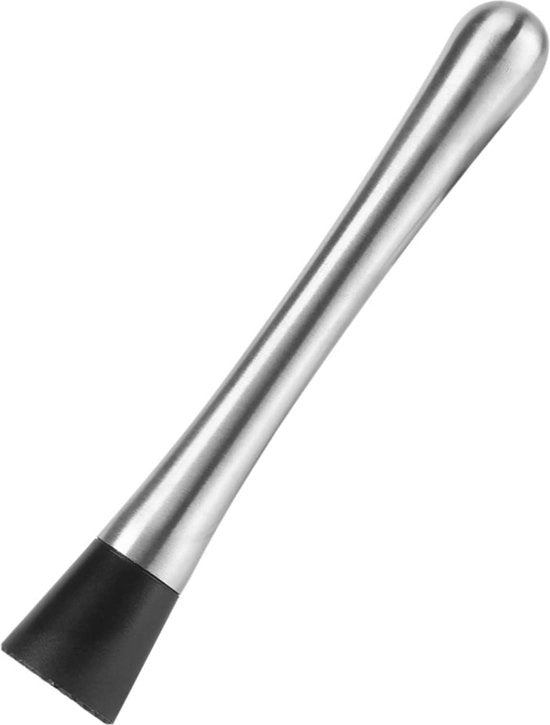 Muddler in Acciaio Inossidabile per Cocktail - Strumento per Frantumare l'Uovo di Panna .