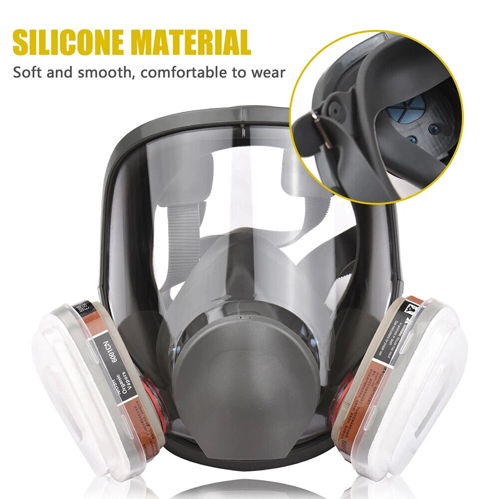 Maschera Antigas Facciale Completo 15-in-1 ¨C Xylo ¨C Protezione Respiratoria Chimica 95%
