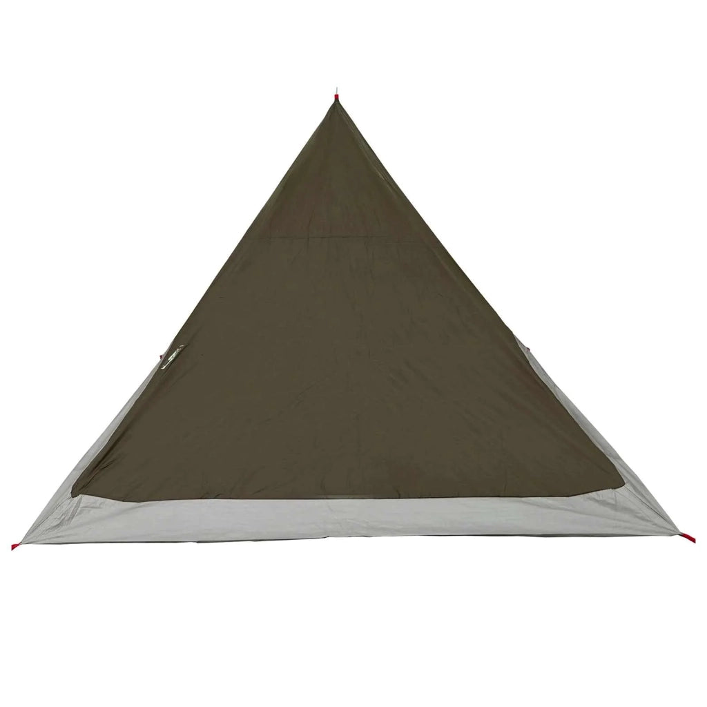 Tenda da backpacking Marrone e Grigio 4 persone