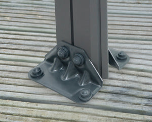 Martinique Gazebo in Alluminio 3X3.6 m