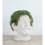 Busto in ceramica per coltivare semi di chia