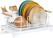 Aria di raffreddamento con contenitore per bicchieri - Set di raffreddamento e contenitore per acqua - 40 x 30 x 22 cm - Bianco