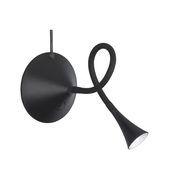 Lampada da tavolo/parete VIPER nera LED 3W RL R52391102