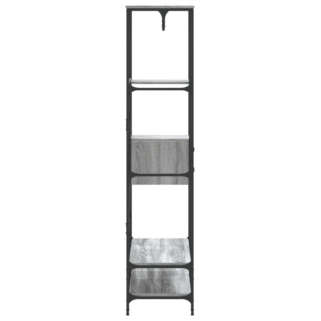 Appendiabiti con Scaffali Grigio Sonoma in Legno Multistrato CFW8133669