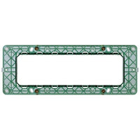 SUPPORTO PLACCA 7 MOD.C/VITI