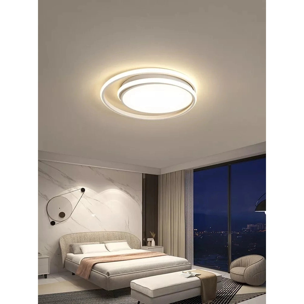 Trade Shop - Plafoniera Led Soffitto Cerchio 60w Circolare Bianco Moderno Luce Naturale 50156 -