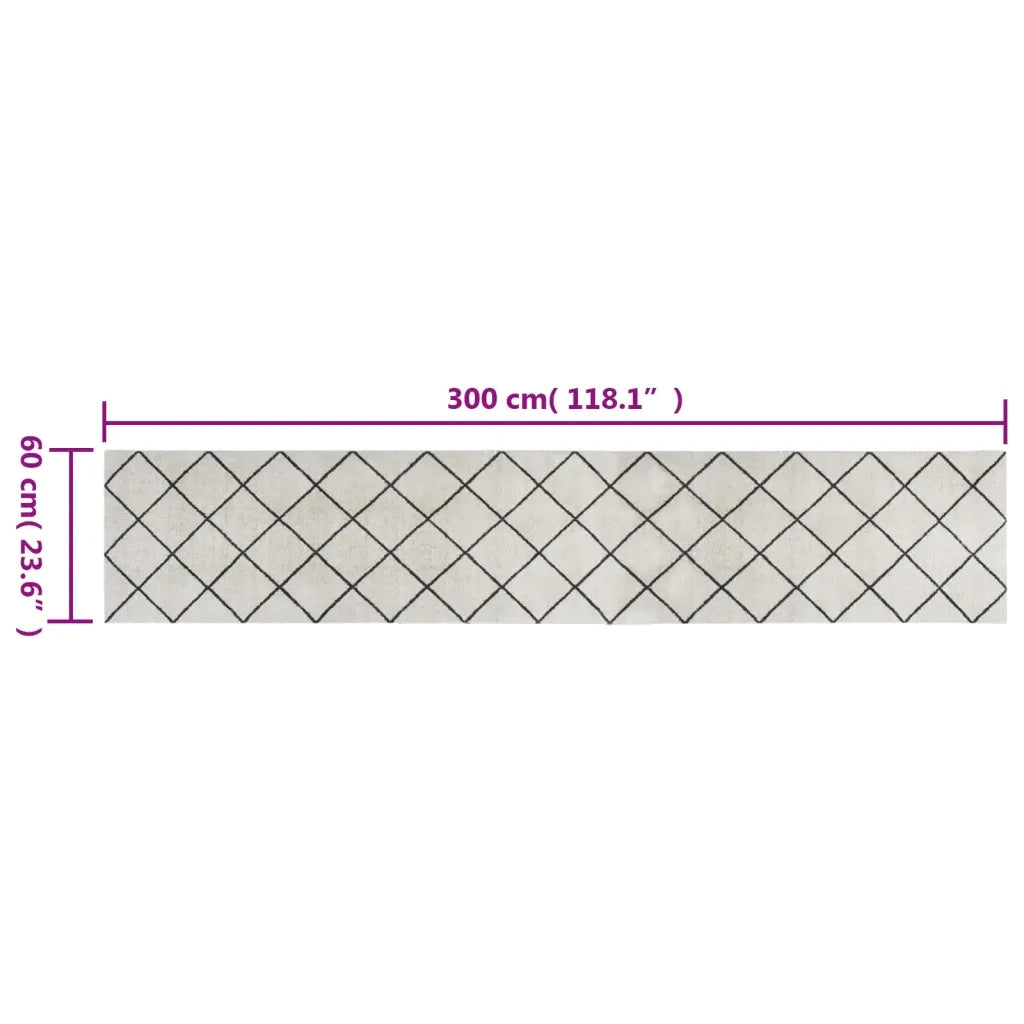 Tappeto da Cucina Lavabile-Tappetino da Cucina Quadri 60x300 cm Velluto