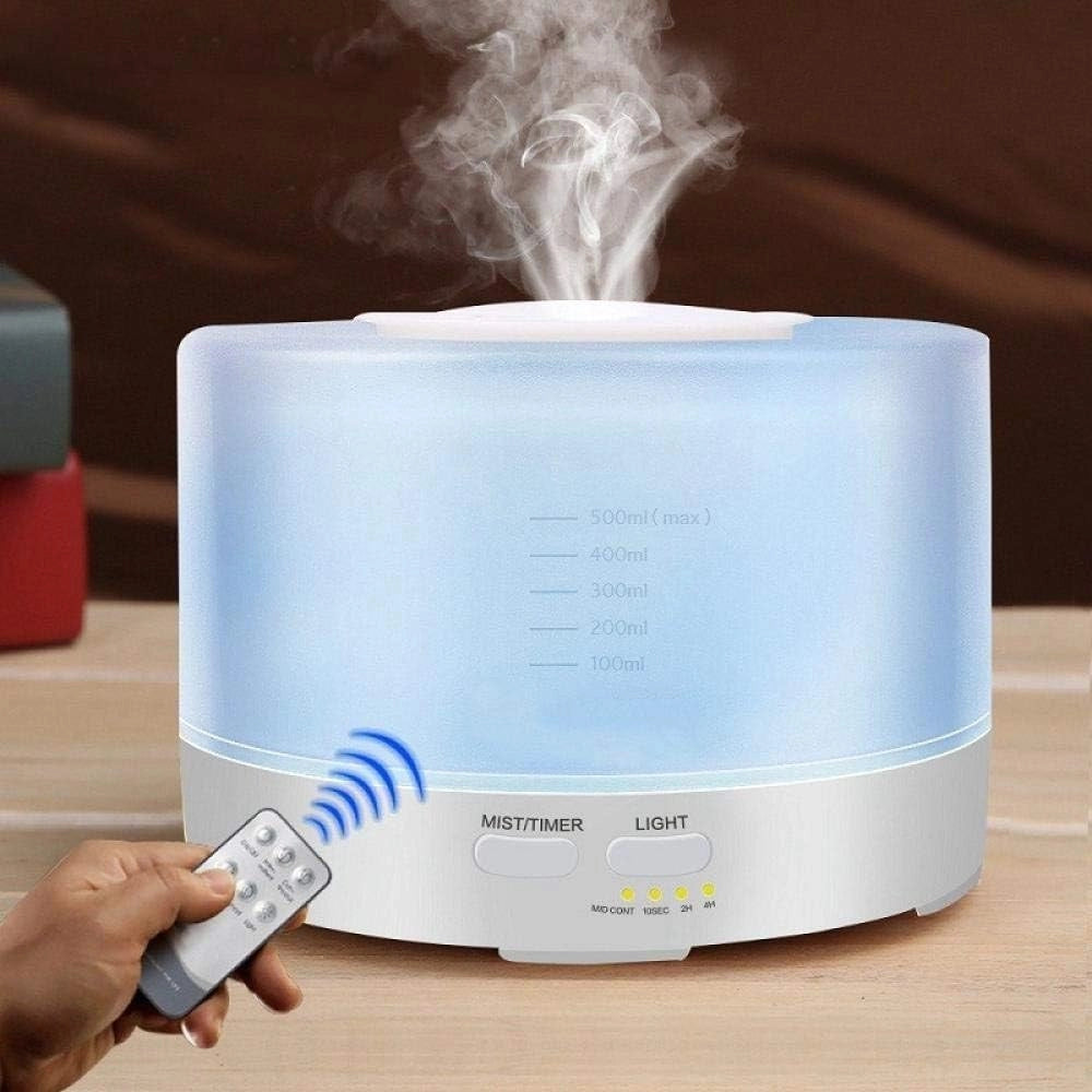 Trade Shop - Diffusore Aromi 4in1 Umidificatore Bianco Ambiente Rgb Aromaterapia Ultrasuoni -