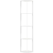 Lampada da terra a LED, dimmerabile a 5 livelli, con mensola, cambio colore RGB, telecomando.