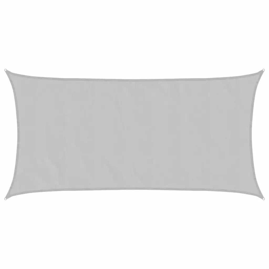 vidaXL Vela Parasole Grigio Chiaro 6x3 m 100% Poliestere Oxford