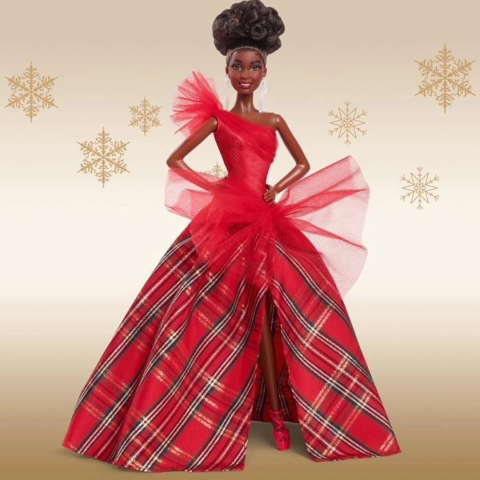BARBIE Marrone Merry Christmas Doll HRM62