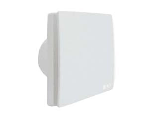 ASPIRATORE ELETTRICO DA PARETE ASSIALE LEVANTE 100C CON COVER 15W  ø mm.100, port. 100mc/h.    LUX