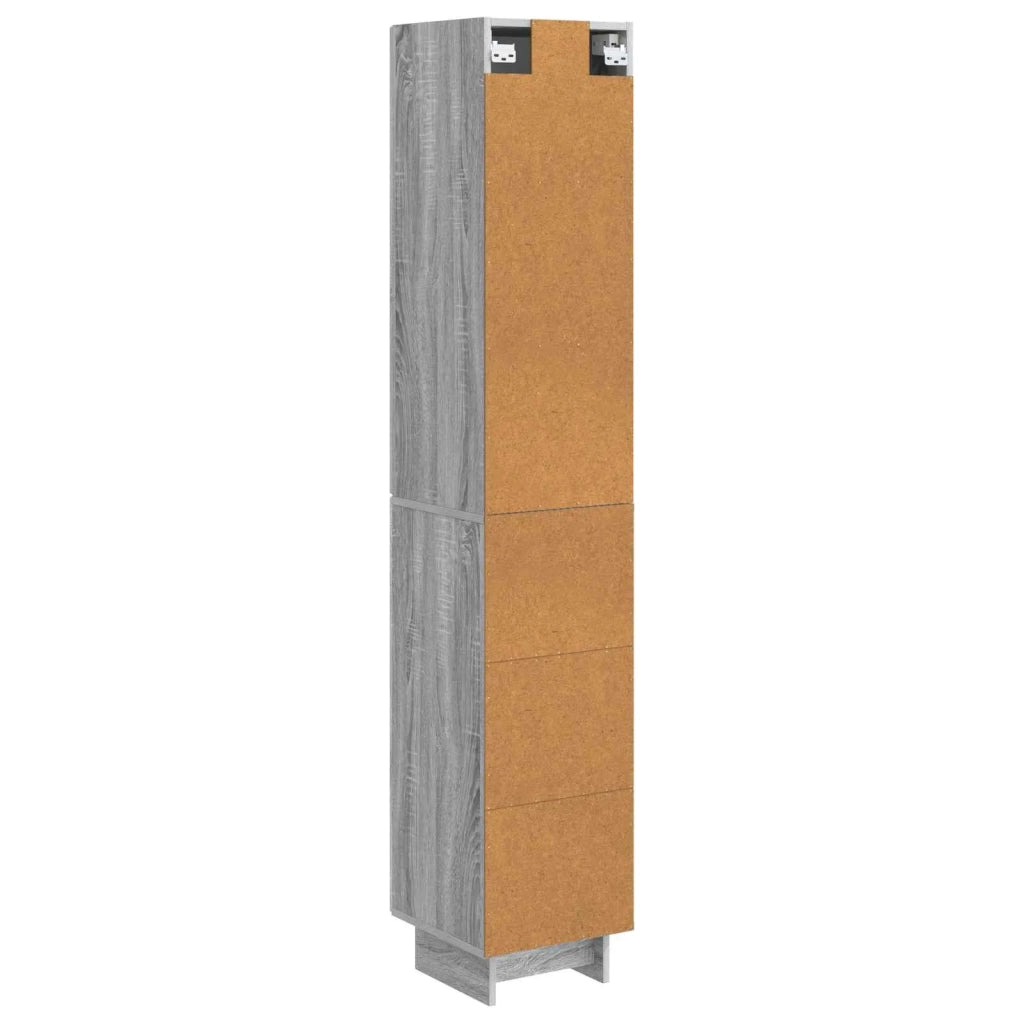 Set di armadi 2 pcs 33 x 34,5 x 90 cm Legno ingegnerizzato