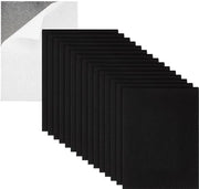Vernici per pavimenti in legno - 15 pezzi - Adesivi - Panno in tessuto robusto - Protezione per pavimenti in legno - 200 x 100 mm - 5 mm di spessore - Materiale di alta qualità - Adesivo per pavimenti in legno