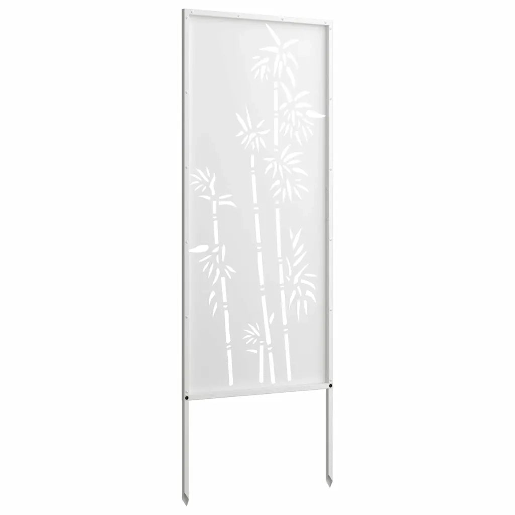 Schermo per privacy in giardino Floreale Bianco 50 x 140 cm CFW6145930