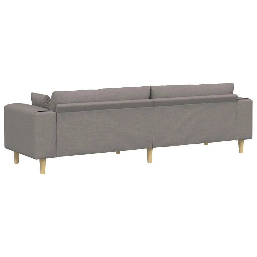 Divano con cuscino Talpa 250 x 77 x 76 cm Tessuto 3335148