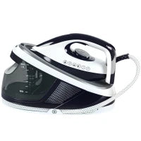 Ferro da Stiro 2600W 100 g/min, Funzione ECO, Suola in Ceramica, Sistema Anti-Calcare, Serbatoio Estraibile 1,5 L, Blu