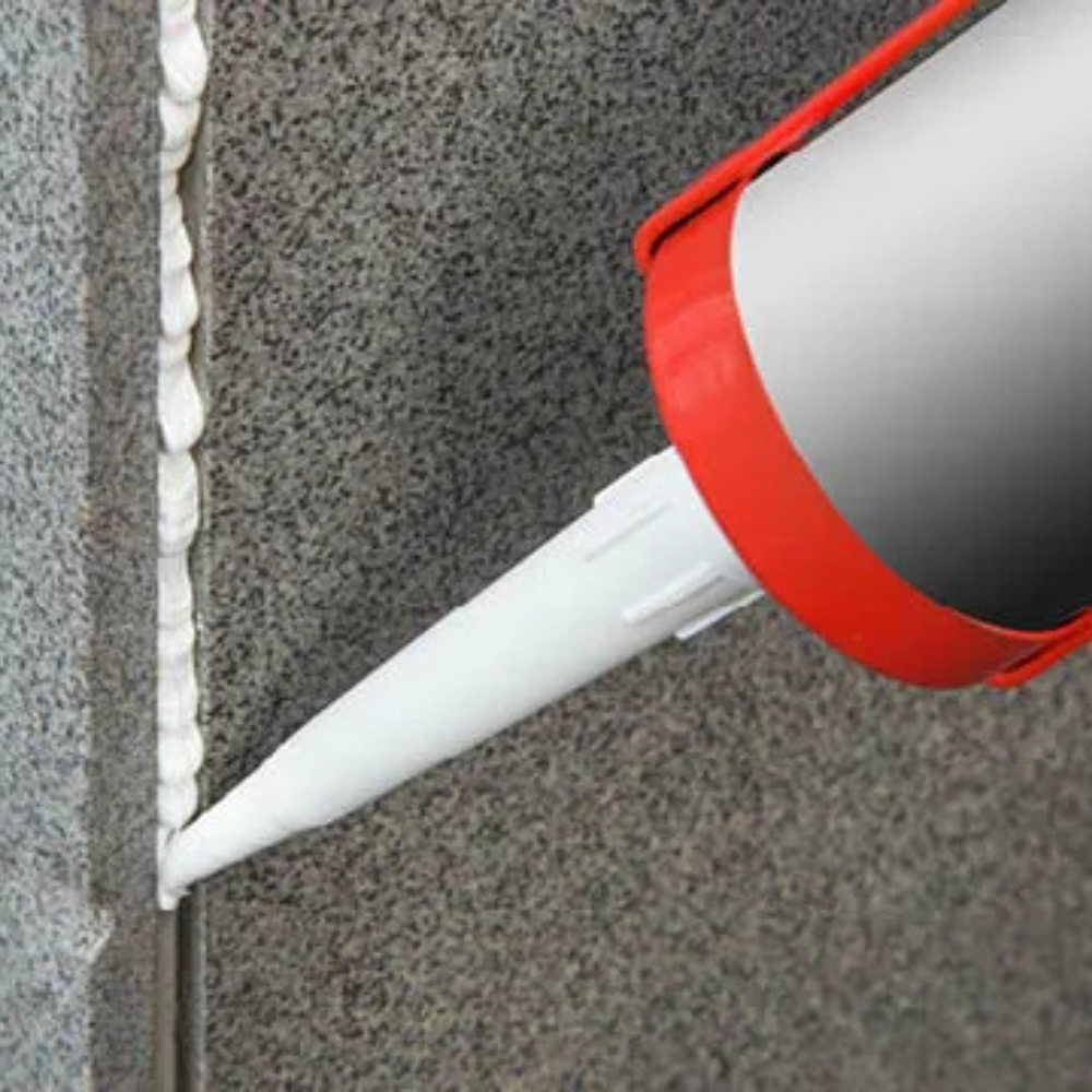 sigillante acetico antimuffa alta adesione bianco ral 9010 280 ml 25 pezzi