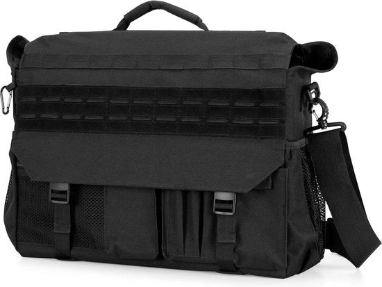 Zak da bagagli da campeggio multifunzionale con molle per portare laptop da 156 pollici con tasche multi-compartmentale per campeggio e escursioni - progetto brevettato per lavori di costruzione