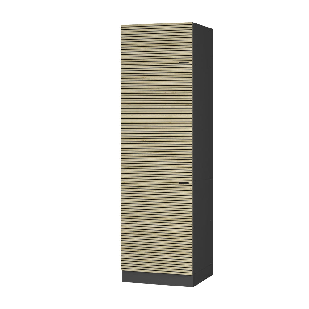 Vicco Armadio frigorifero Pannello in quercia 60 cm