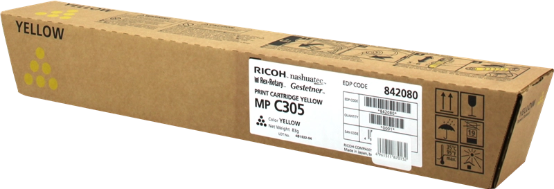 Ricoh 842080 cartuccia toner 1 pz Originale Giallo