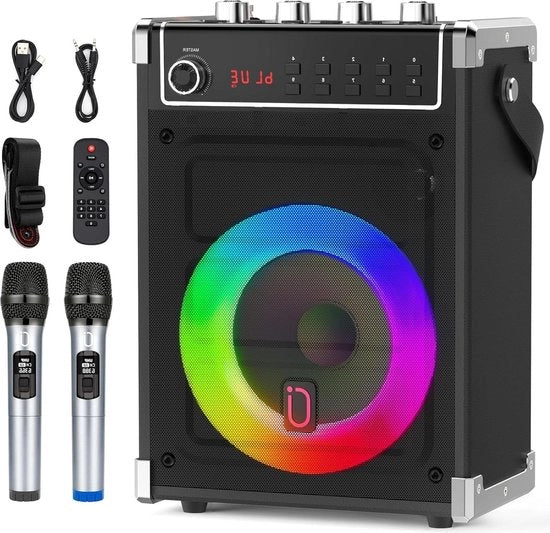 Impianto Karaoke per Adulti
Impianto Karaoke
Impianto Karaoke con 2 Microfoni
Impianto Karaoke con Microfono Senza Fili
Impianto Karaoke Senza Fili