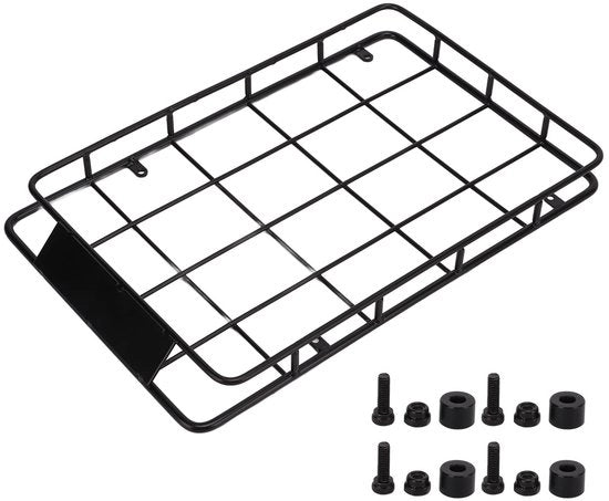 Bagaglieri in Metallo Grande - RC Autodakbagagerek - 230x148x21mm - Elevato Livello di Qualità - Materiali di Alta Qualità - Imperiale