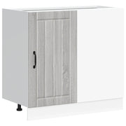 Pensile da cucina | Mobile base da cucina Lucca Grigio Sonoma in Legno Multistrato