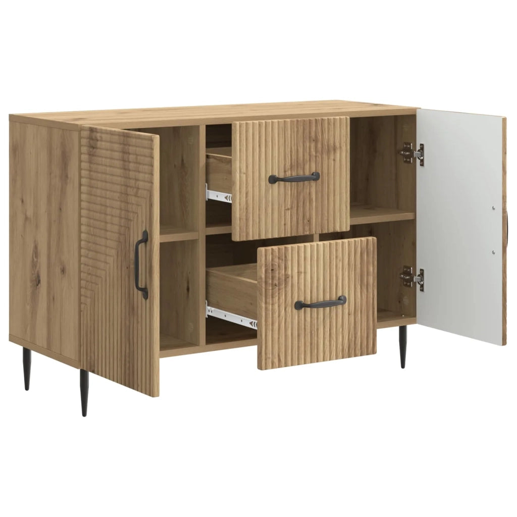 Credenza con cassetto Rovere Artigianale 89 x 34,5 x 60 cm 894894