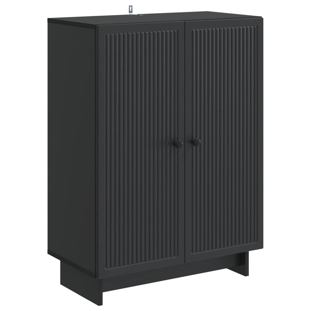 Credenza Nero 66 x 34,5 x 90 cm Legno ingegnerizzato 893896