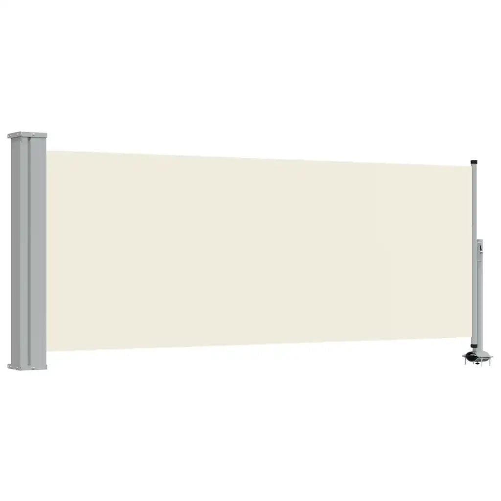 Tenda da Sole Laterale Retrattile 100 x 300 cm Crema