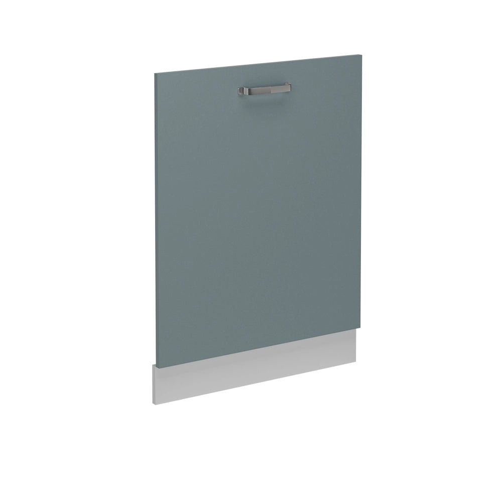 Pannello frontale della lavastoviglie R-Line Grigio-blu/Bianco 60 cm senza piano di lavoro Vicco